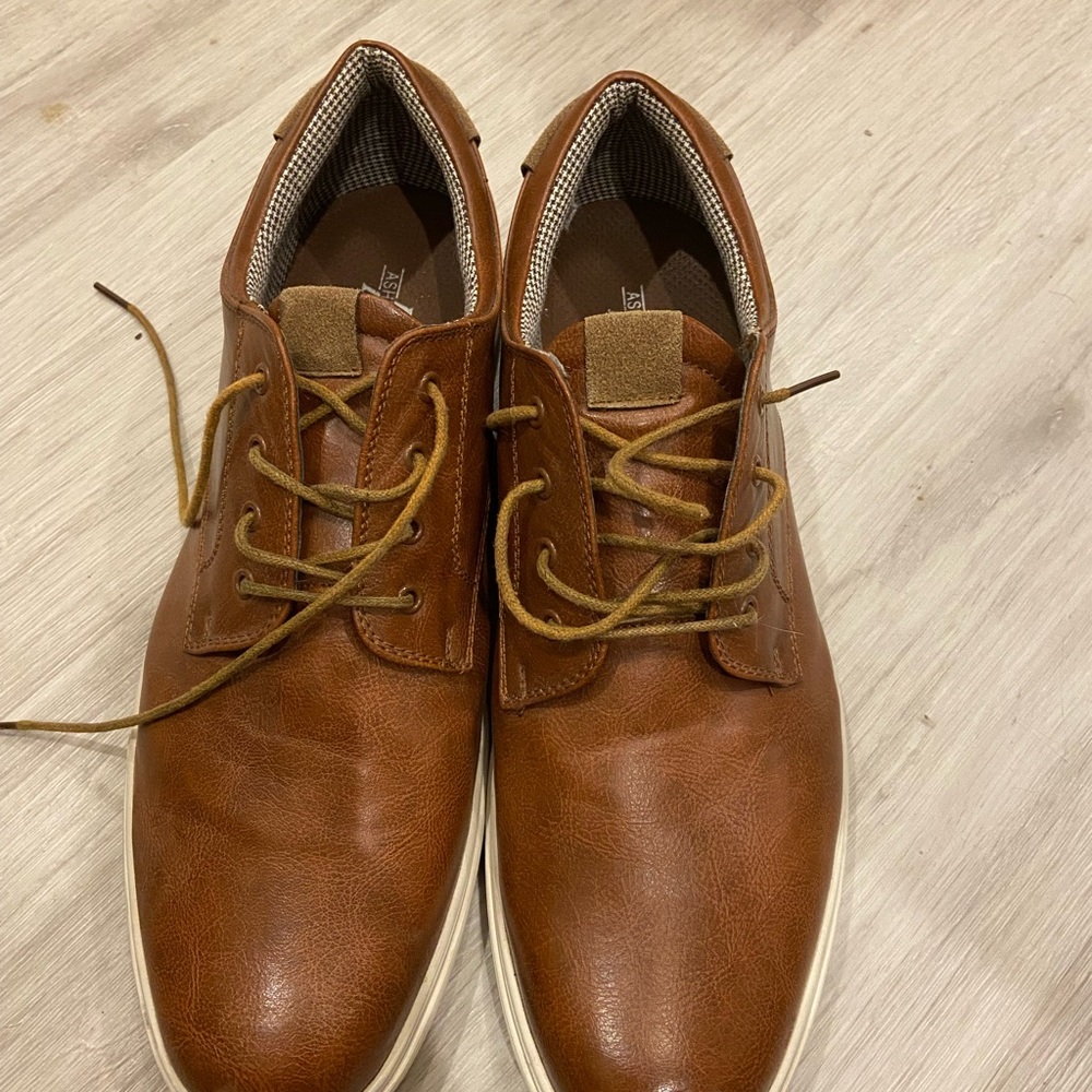 Ashford Hayes Brown Leather Men's Shoes